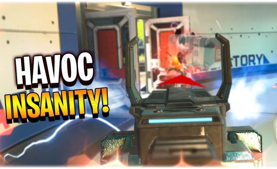 I spent HOURS to get this insane havoc game.. (Apex Legends Season 8)