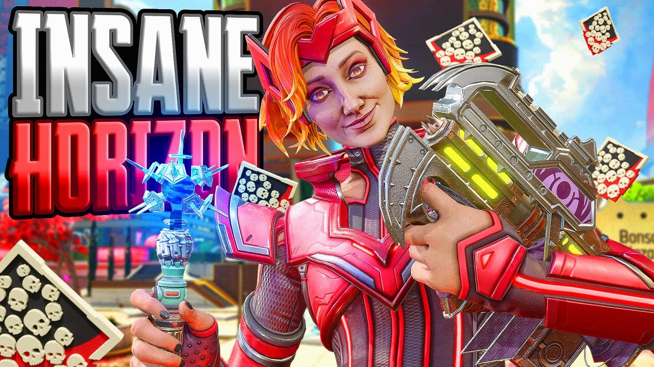 INSANE Horizon 27 KILLS and 5,322 Damage Apex Legends Gameplay Season 19