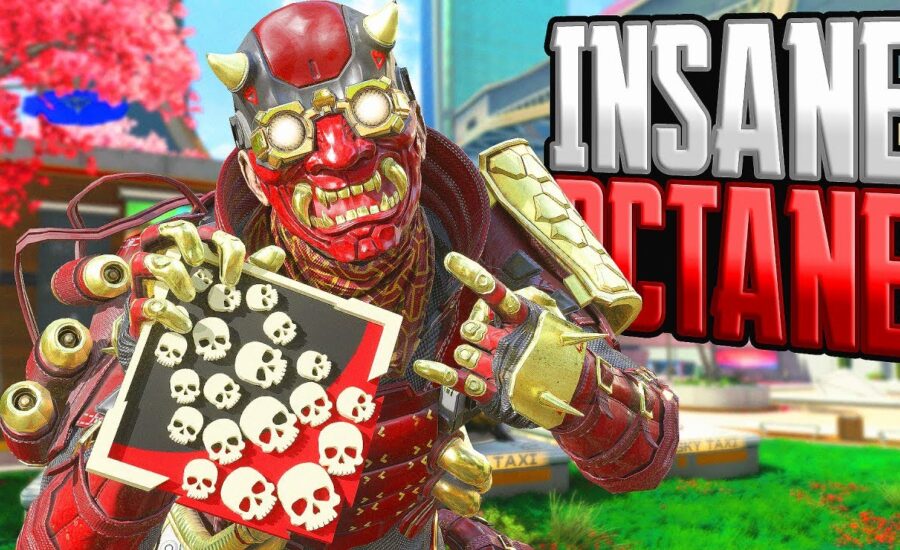 INSANE Octane SOLO 20 KILLS in 10 MINUTES Apex Legends Gameplay Season 19
