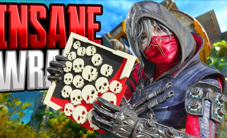 INSANE Wraith 27 KILLS and 5,470 Damage Apex Legends Gameplay Season 19