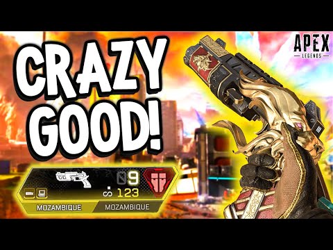 *NEW* THEY BUFFED THE GOLD MOZAMBIQUE AND MADE IT INSANE!!!! (Apex Legends)