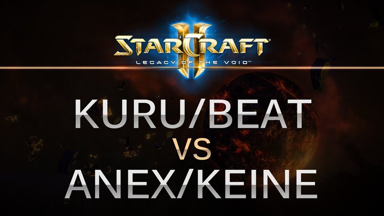 StarCraft 2 - LOTV - Kuru/Beat (PP) v Anex/Keine (PP) on Sludge City
