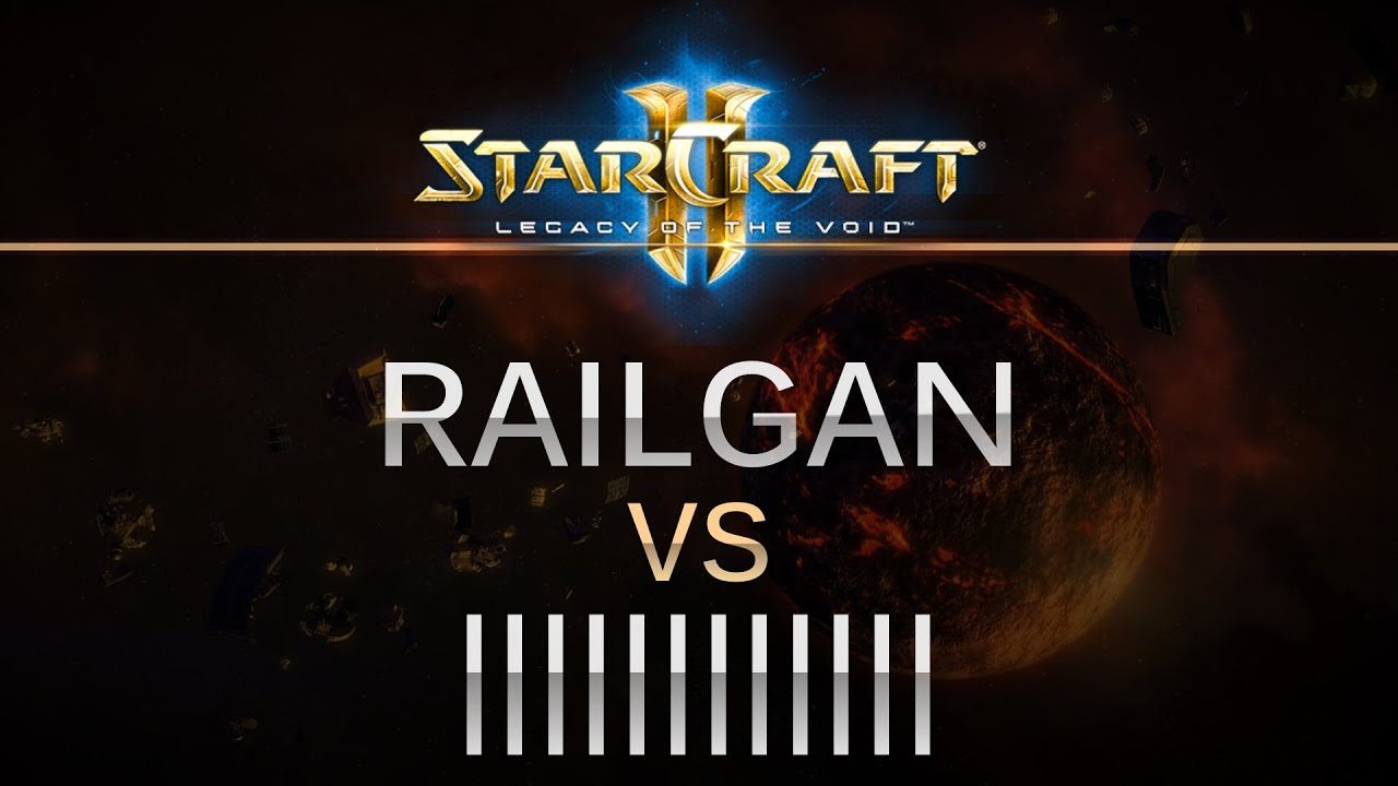 StarCraft 2 -- LOTV -- Railgan (Z) v |||||||||| (P) on Orbital Shipyard