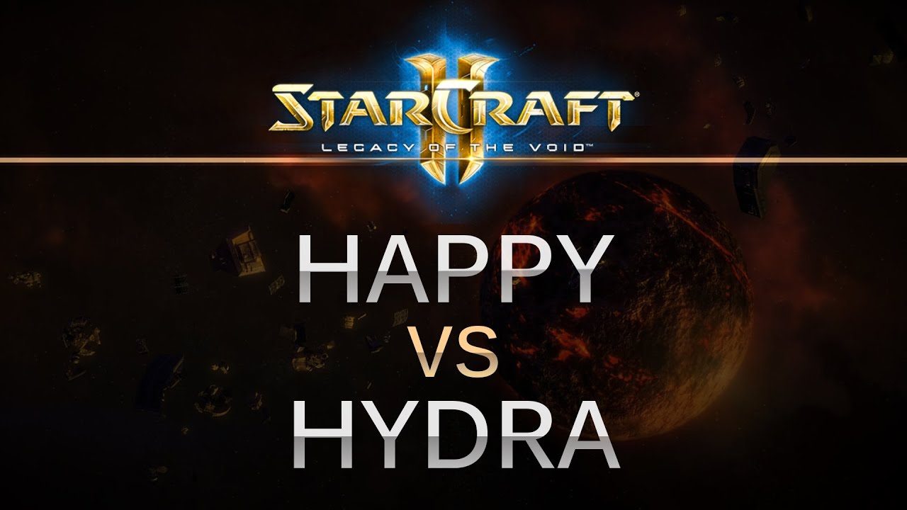 StarCraft 2 - Legacy of the Void - Happy (T) v Hydra (Z) on Dusk Towers