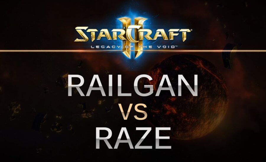 StarCraft 2 - Legacy of the Void - Railgan (Z) v Raze (T) on Lerilak Crest
