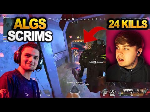 Sweet vs genburten.. NRG & DZ impresses everyone with an aggressive 24 total kills in ALGS scrims!!