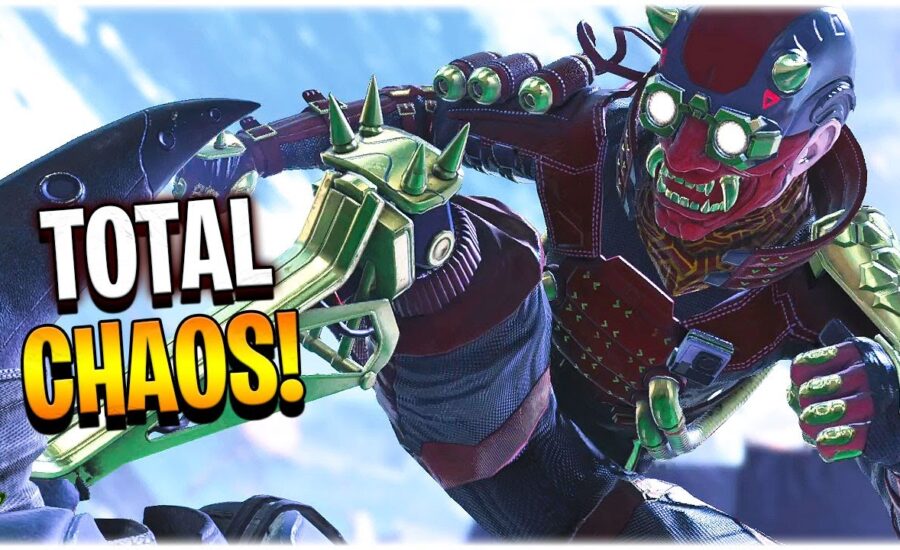 THESE GAMES ARE TOTAL CHAOS - EASY 4K+ DMG GAMES! (Apex Legends Season 8)