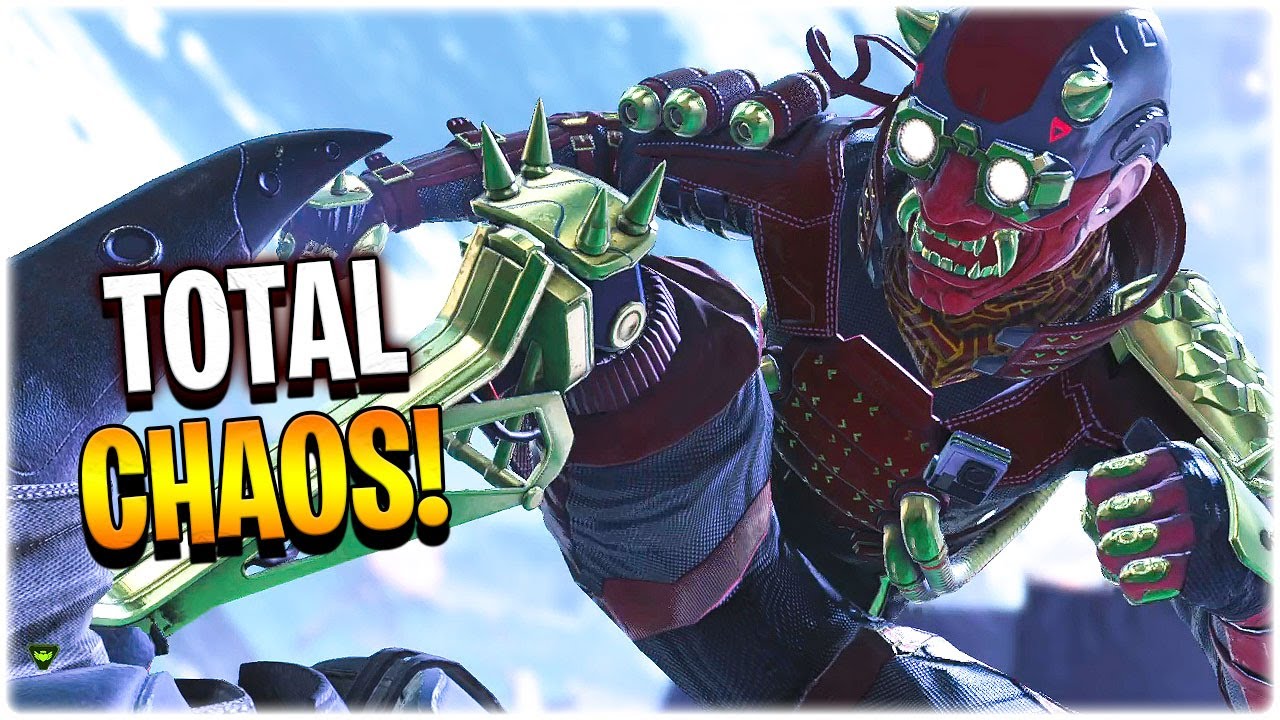 THESE GAMES ARE TOTAL CHAOS - EASY 4K+ DMG GAMES! (Apex Legends Season 8)