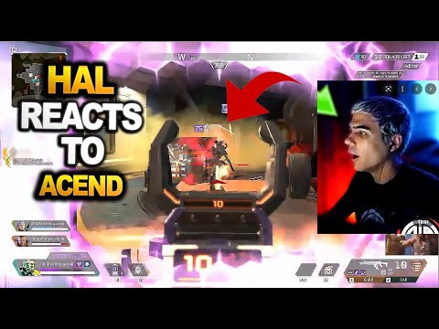 TSM Imperialhal watches ACE K4SHERA play in amazement !! ALGS TOURNAMENT!! ( apex legends )