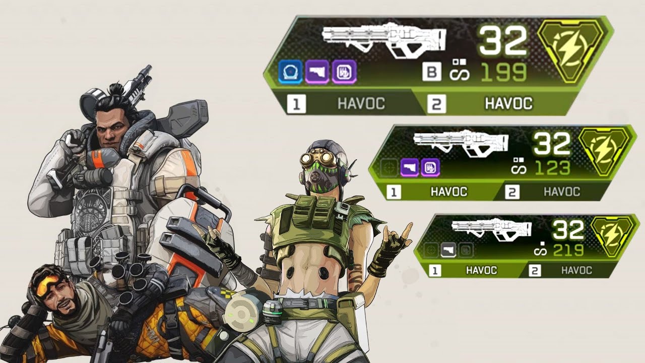 When the WHOLE SQUAD is using the MOST OP GUN in Apex legends