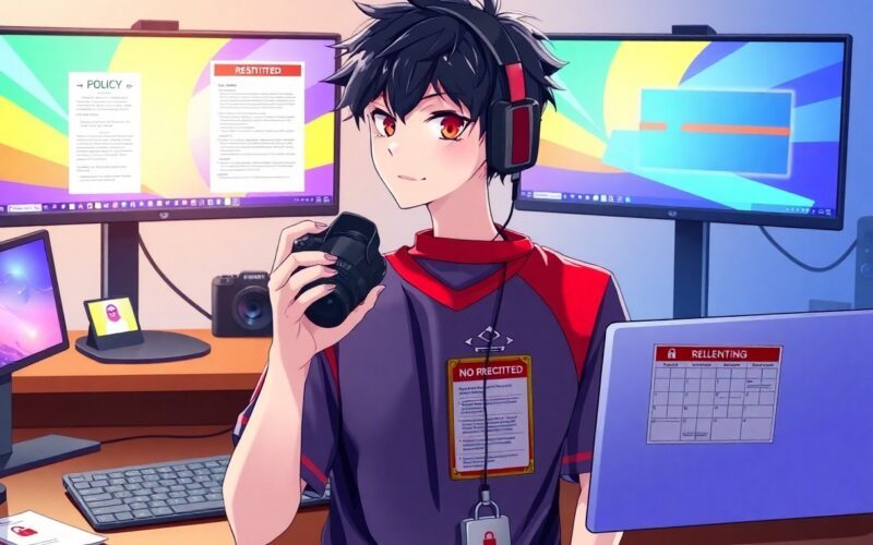content creation restrictions for esports professionals xtw