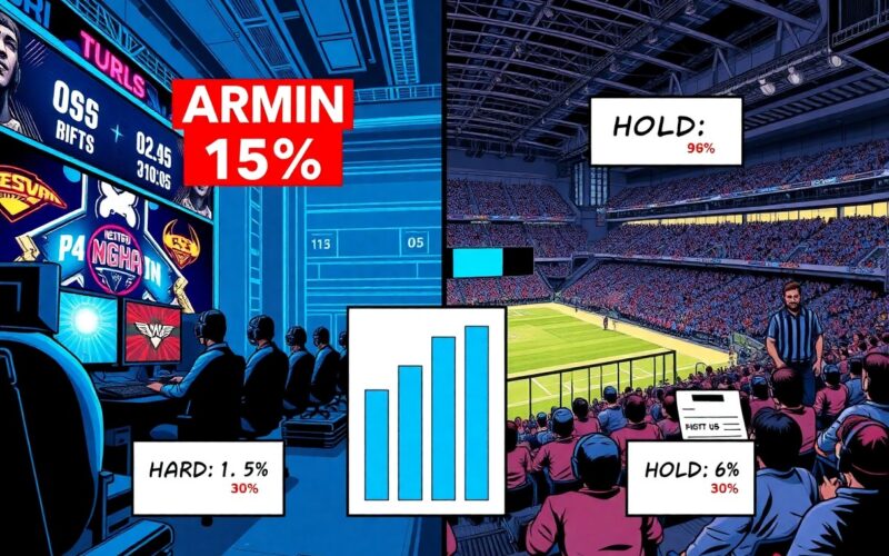 esports betting margins versus traditional sports hold ngk