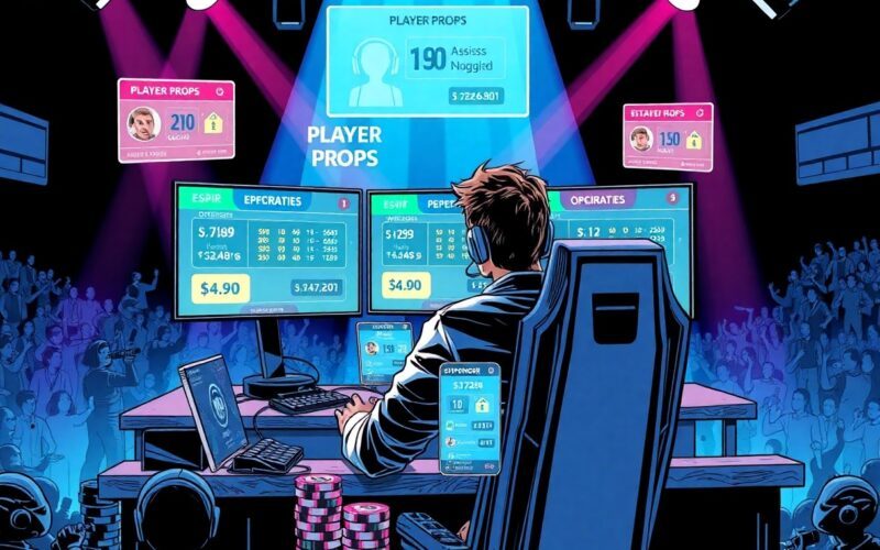 player prop markets in professional esports pes