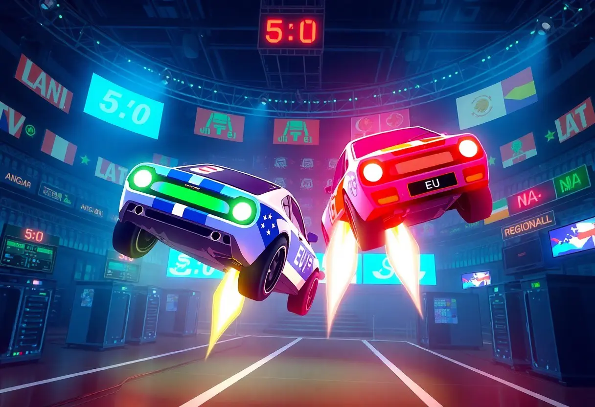 Rocket League regional LAN adaptation bias