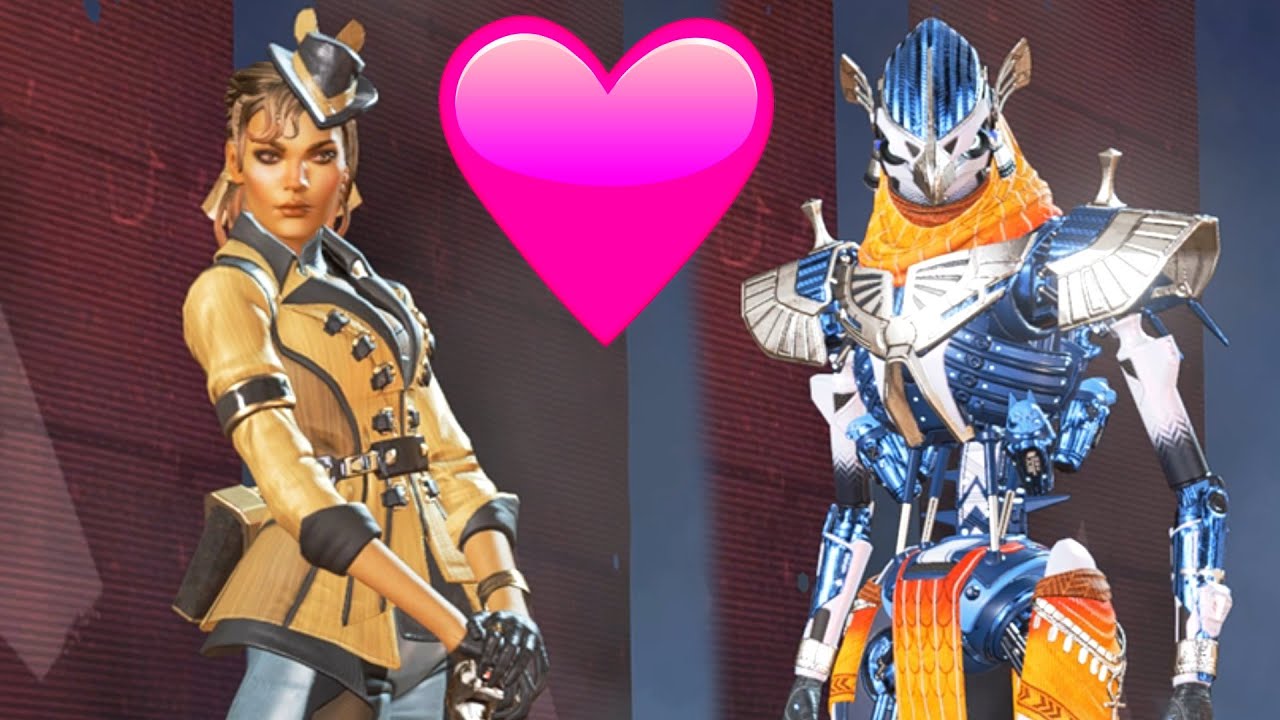 the secret love story between Loba & Revenant in apex legends