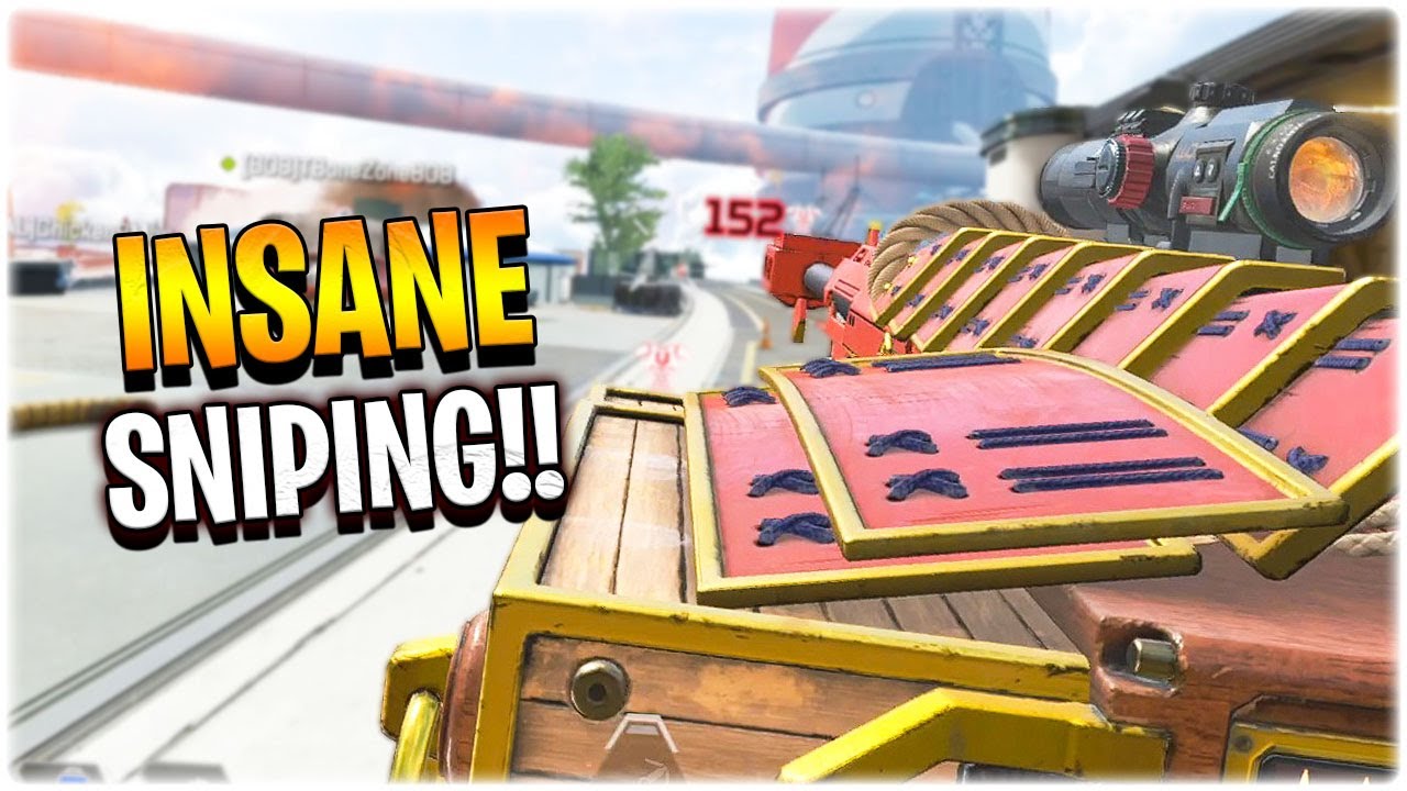 this is why I LOVE SNIPING in Apex Legends.. (Apex Legends season 8)