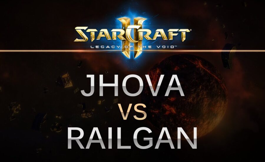 StarCraft 2 -- LOTV -- JHova (T) v Railgan (Z) G3 on Orbital Shipyard