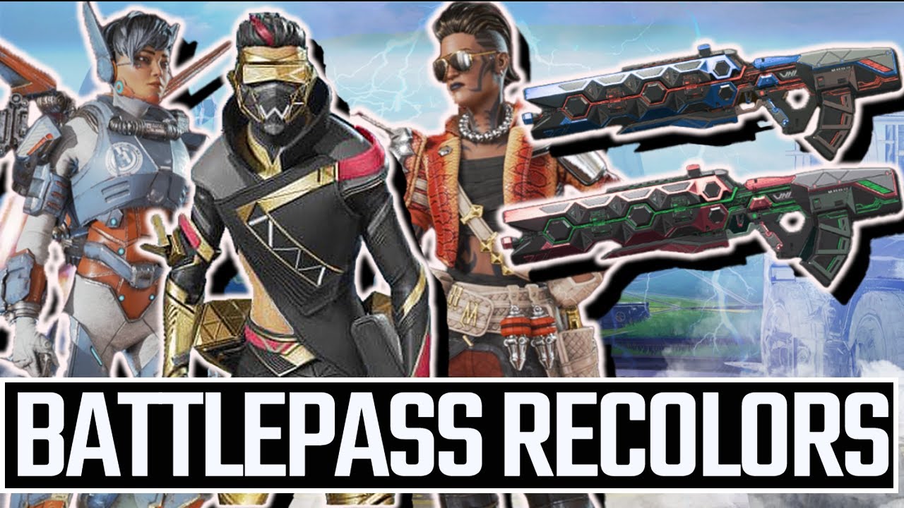 Apex Legends New Battle Pass Recolors And Patch Update