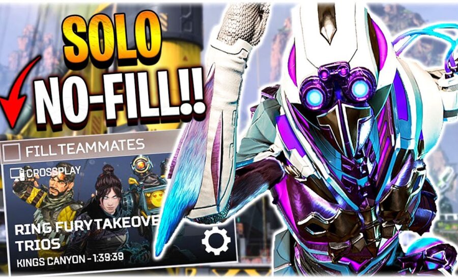 BEST way to IMPROVE at Apex!! - NO FILL vs SQUADS!! (Apex Legends Season 8)
