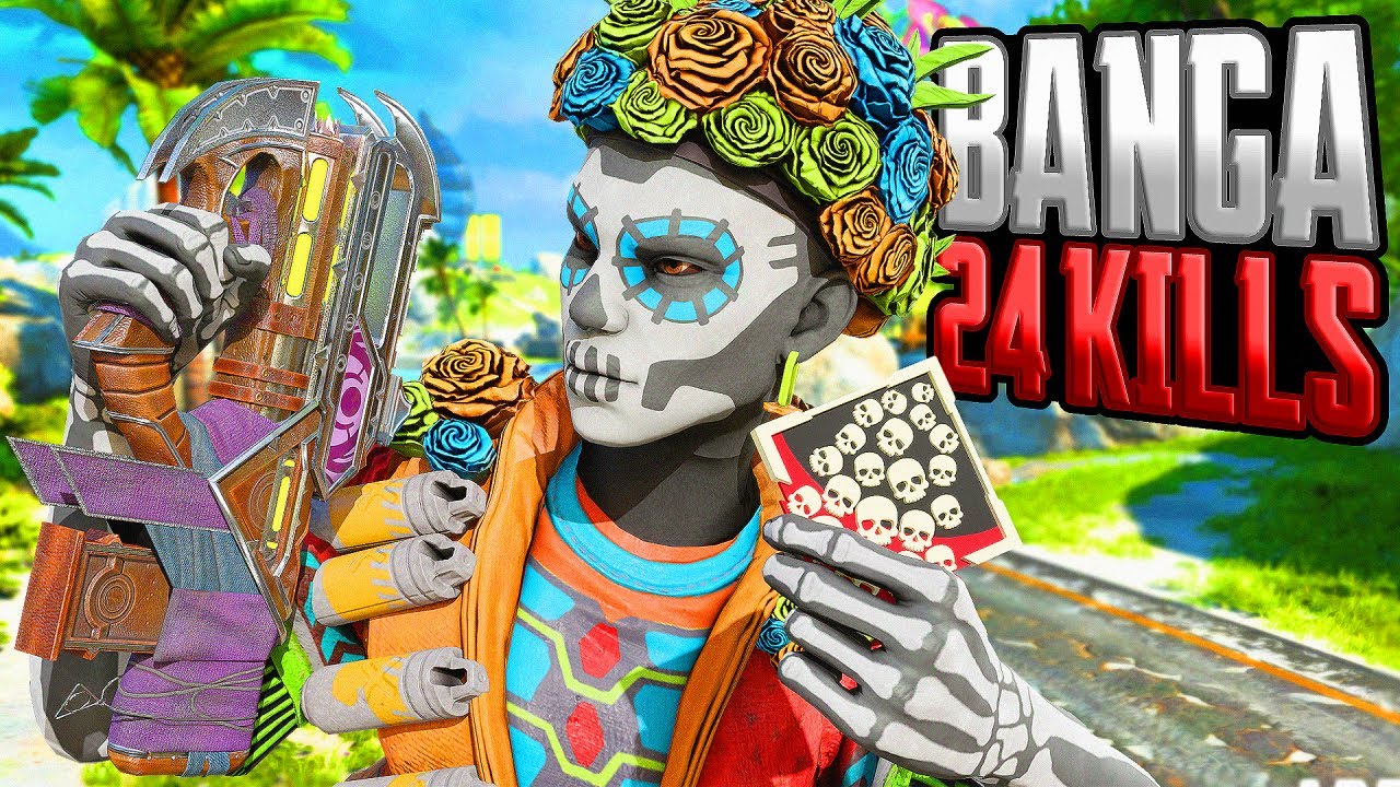 Bangalore 24 KILLS and 4K Damage Apex Legends Gameplay Season 19