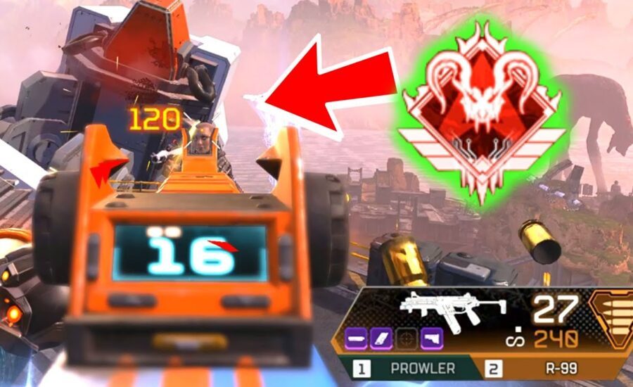 DESTROYING Sweaty TTV's with the R-99 in Apex Legends