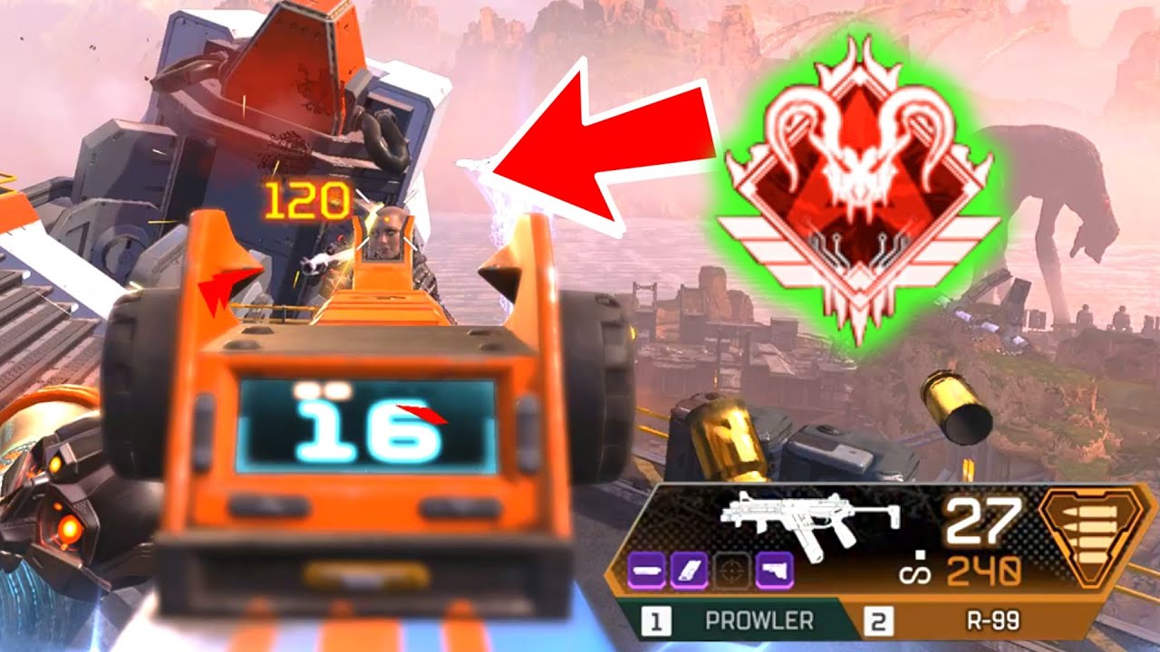 DESTROYING Sweaty TTV's with the R-99 in Apex Legends