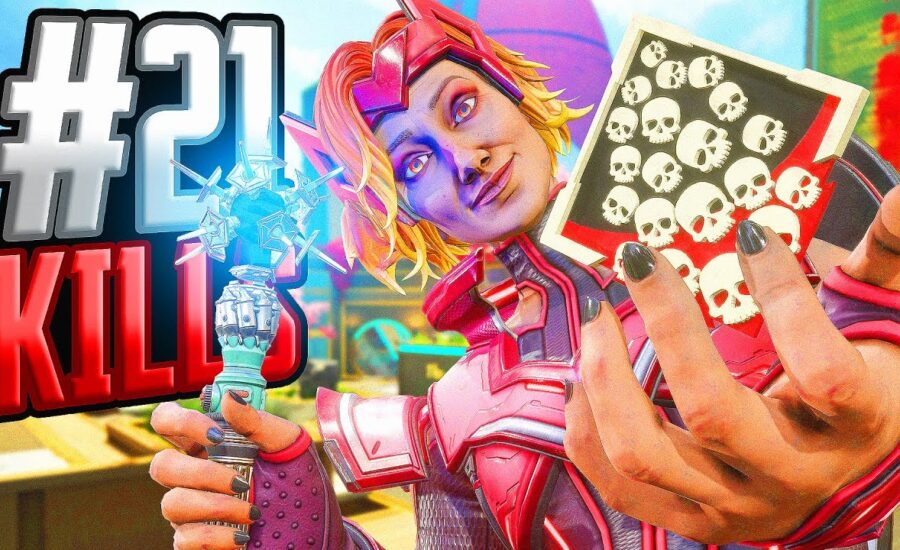 Horizon 21 KILLS and 4,600 Damage Apex Legends Gameplay Season 19