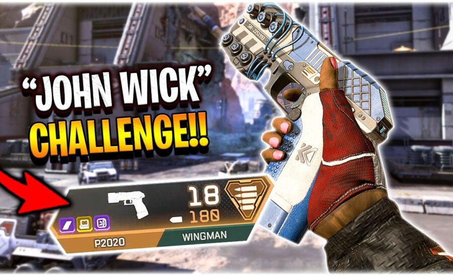 I CALL THIS THE JOHN WICK CHALLENGE!! (Apex Legends Season 8)