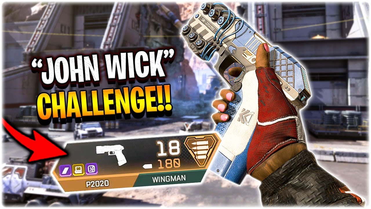 I CALL THIS THE JOHN WICK CHALLENGE!! (Apex Legends Season 8)