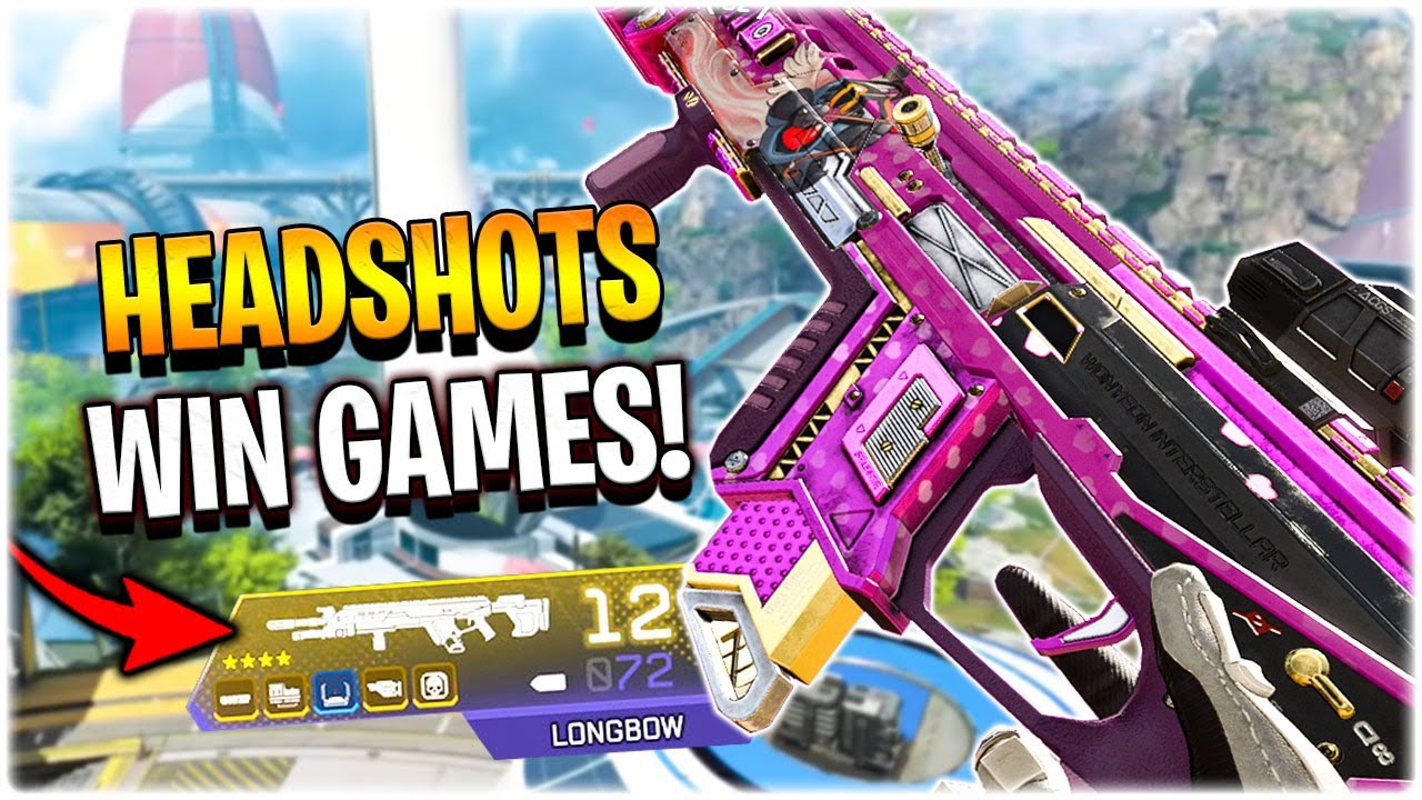 I ONLY used a Longbow for the entire game.. (Apex Legends season 8)