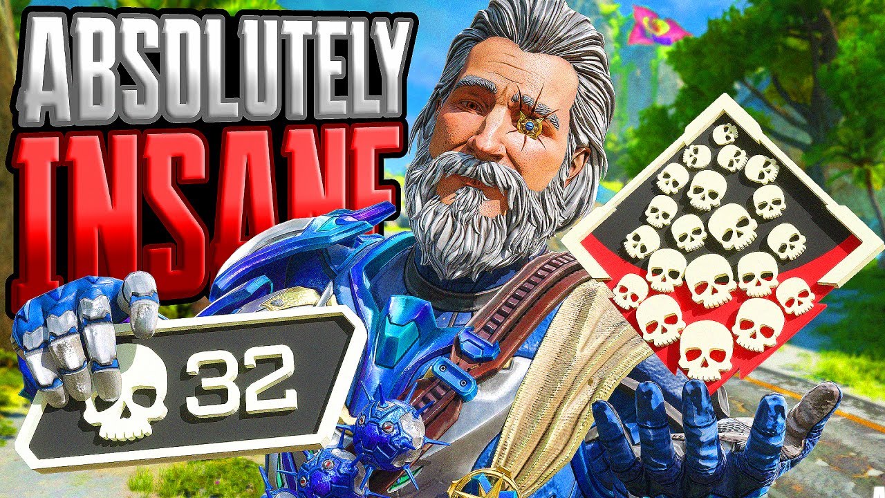 INSANE Fuse 32 KILLS and 6,989 Damage Apex Legends Gameplay Season 19