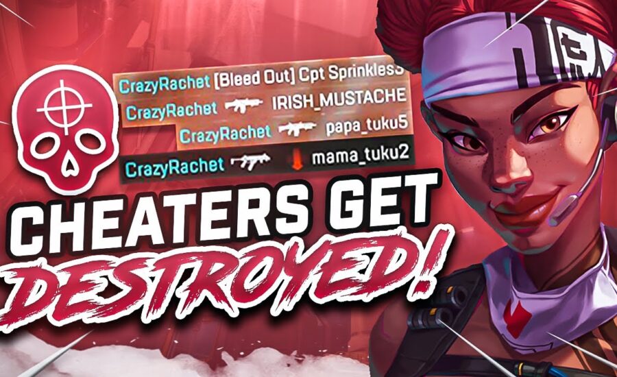 LOBBY FULL OF CHEATERS GET DESTROYED! (Apex Legends)