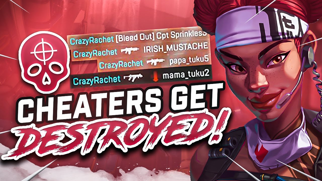 LOBBY FULL OF CHEATERS GET DESTROYED! (Apex Legends)