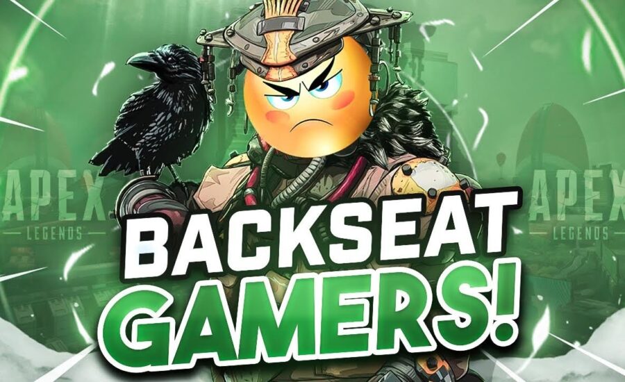 MY RANDOM WAS A BACKSEAT GAMER! (Apex Legends)