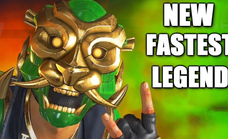 Playing as the NEW Fastest Character in Apex Legends