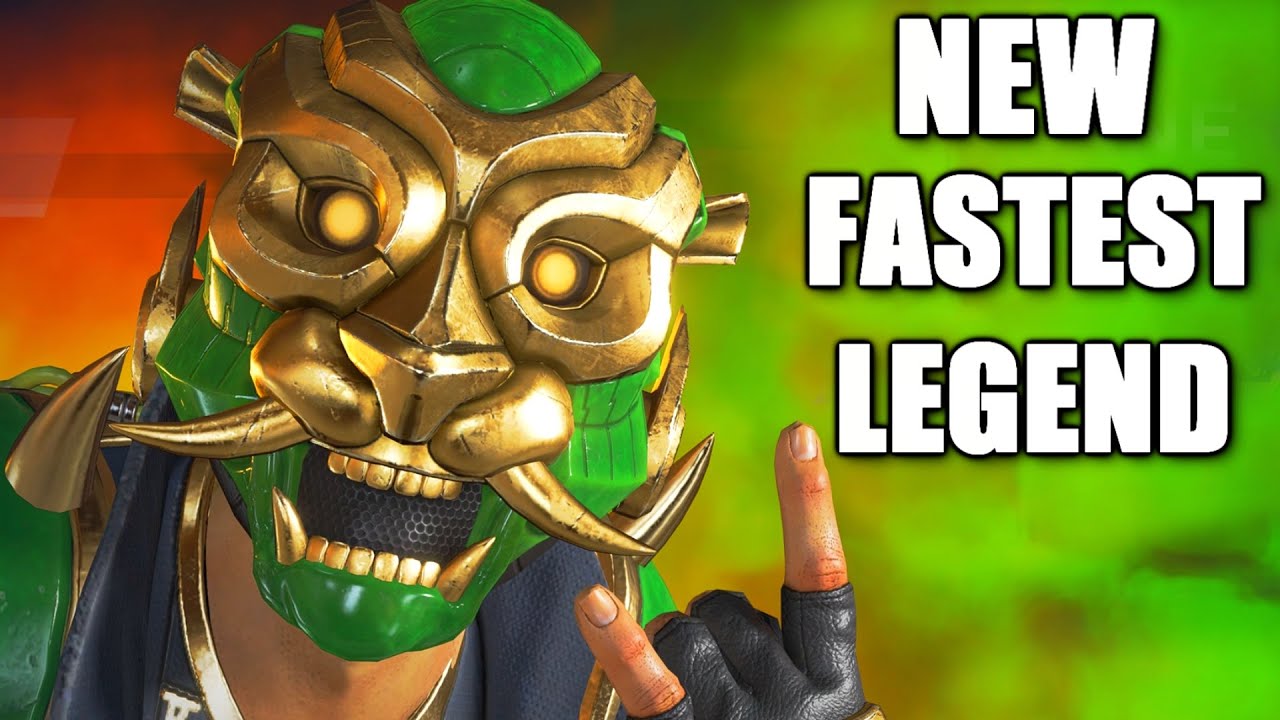 Playing as the NEW Fastest Character in Apex Legends