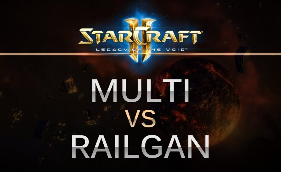 StarCraft 2 -- Legacy of the Void -- Multi (P) v Railgan (Z) on Ulrena