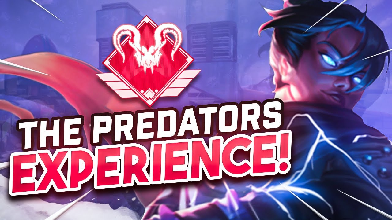 THE PREDATOR EXPERIENCE IN RANKED! (Apex Legends)