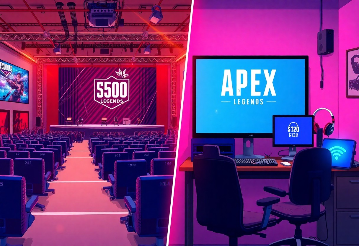 Apex Legends LAN versus online price differences
