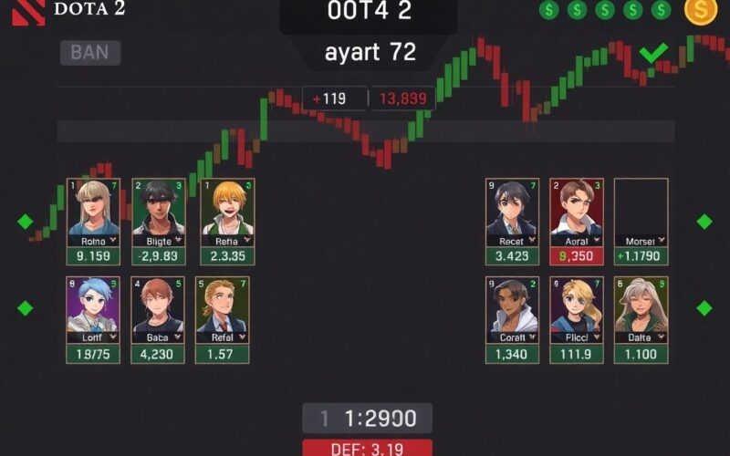 dota 2 drafting advantage as pricing signal kkd