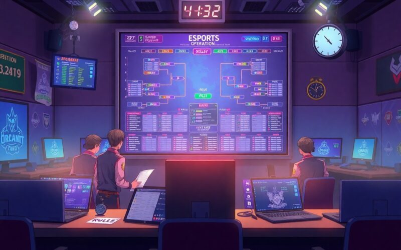 esports tournament scheduling and delay management oga