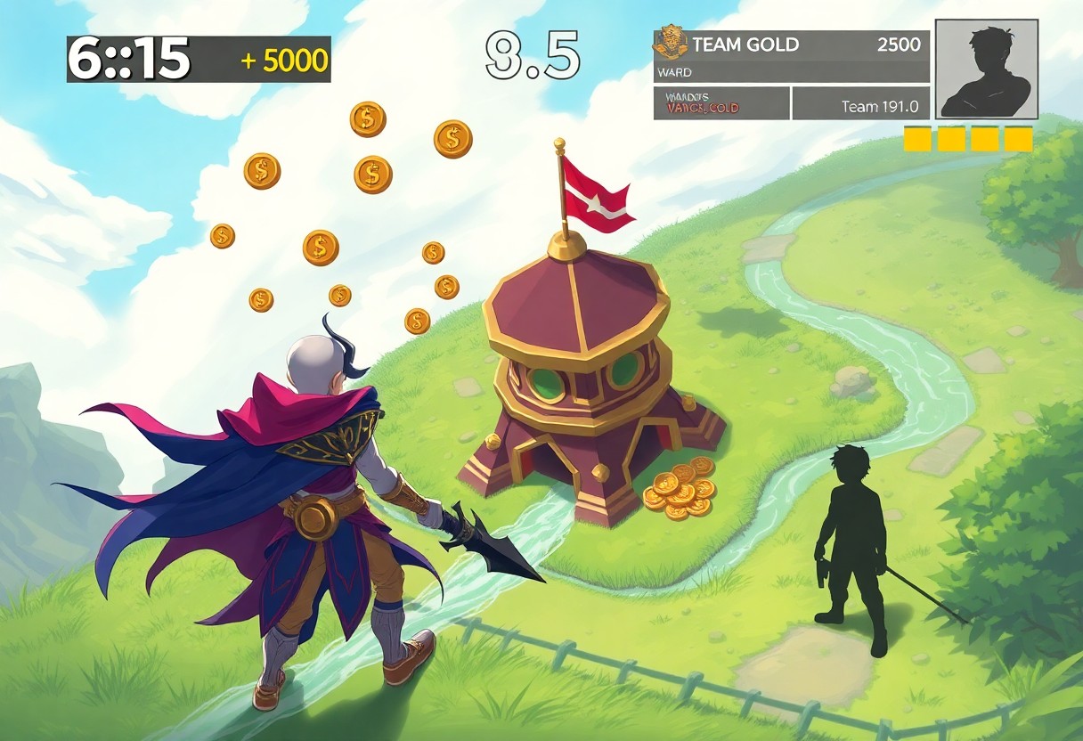 League of Legends early game gold differential signals