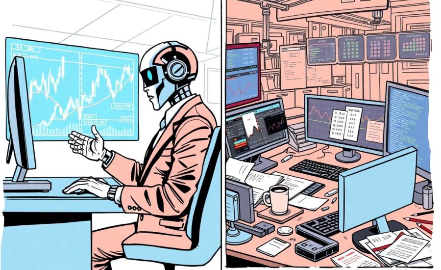 machine learning versus human traders jsr