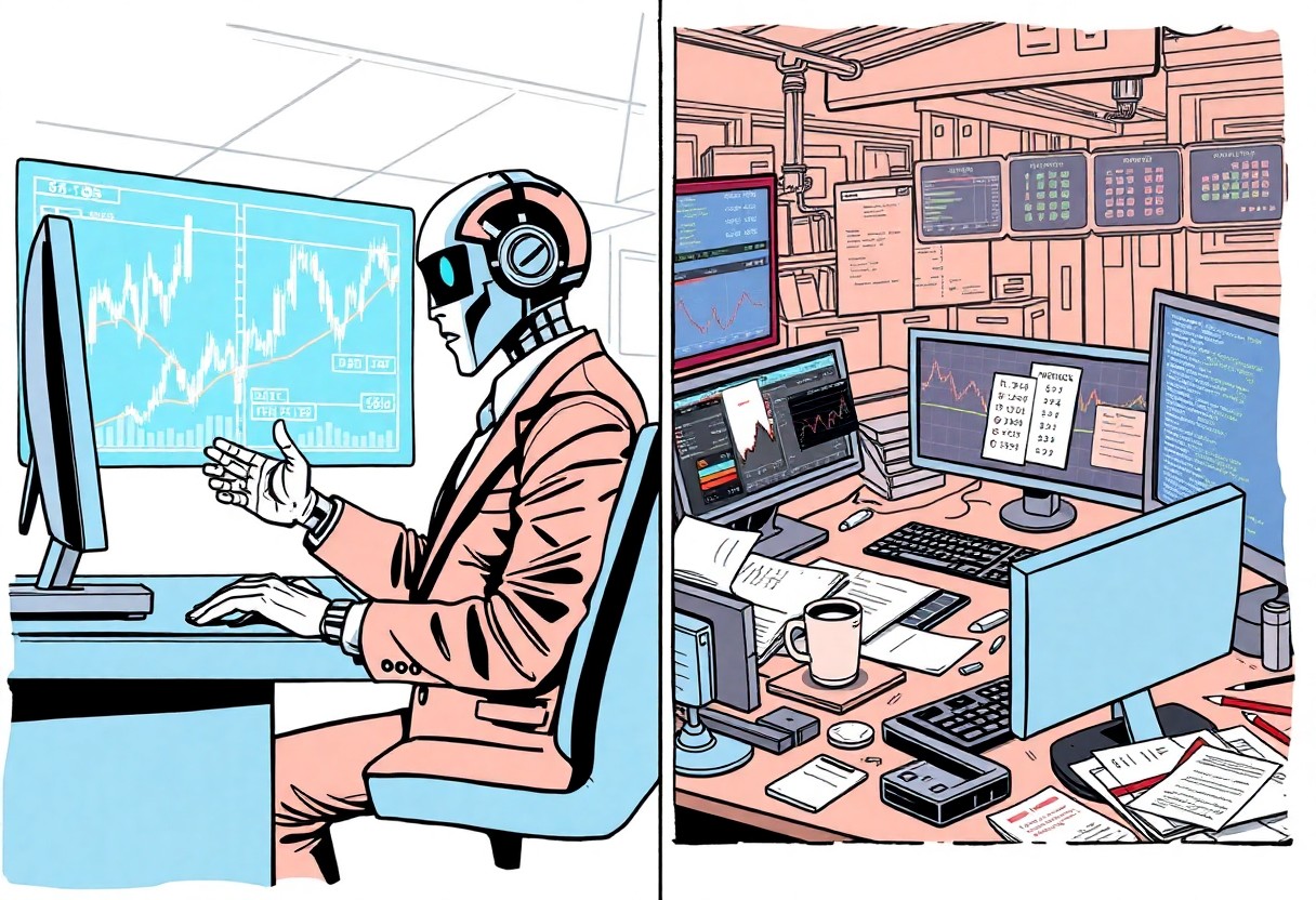 machine learning versus human traders jsr