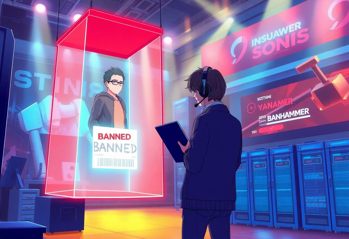 Player suspension systems and ban enforcement in esports