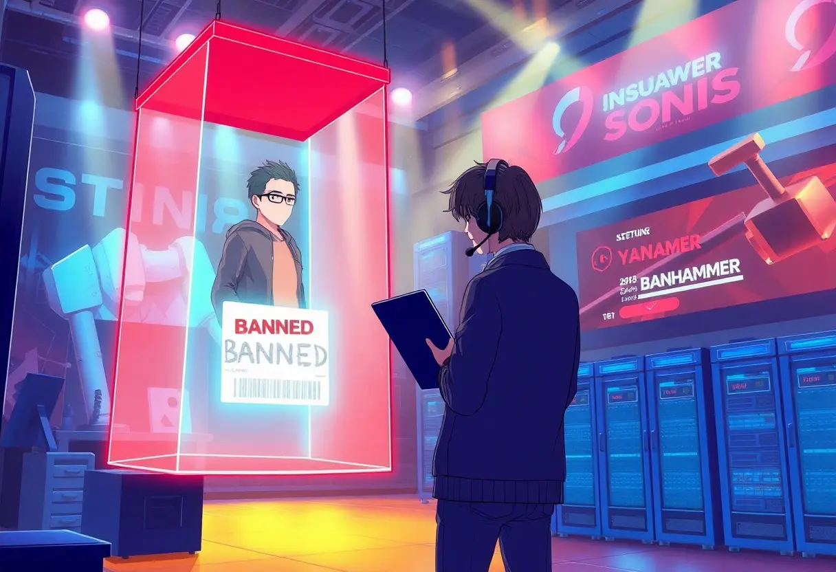 Player suspension systems and ban enforcement in esports
