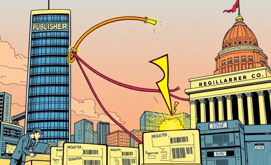 publisher dependency risk in regulated markets tah