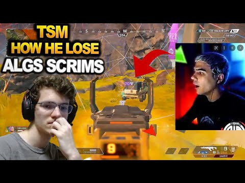 This is how TSM Imperialhal team lost in the last match of the ALGS Scrims
