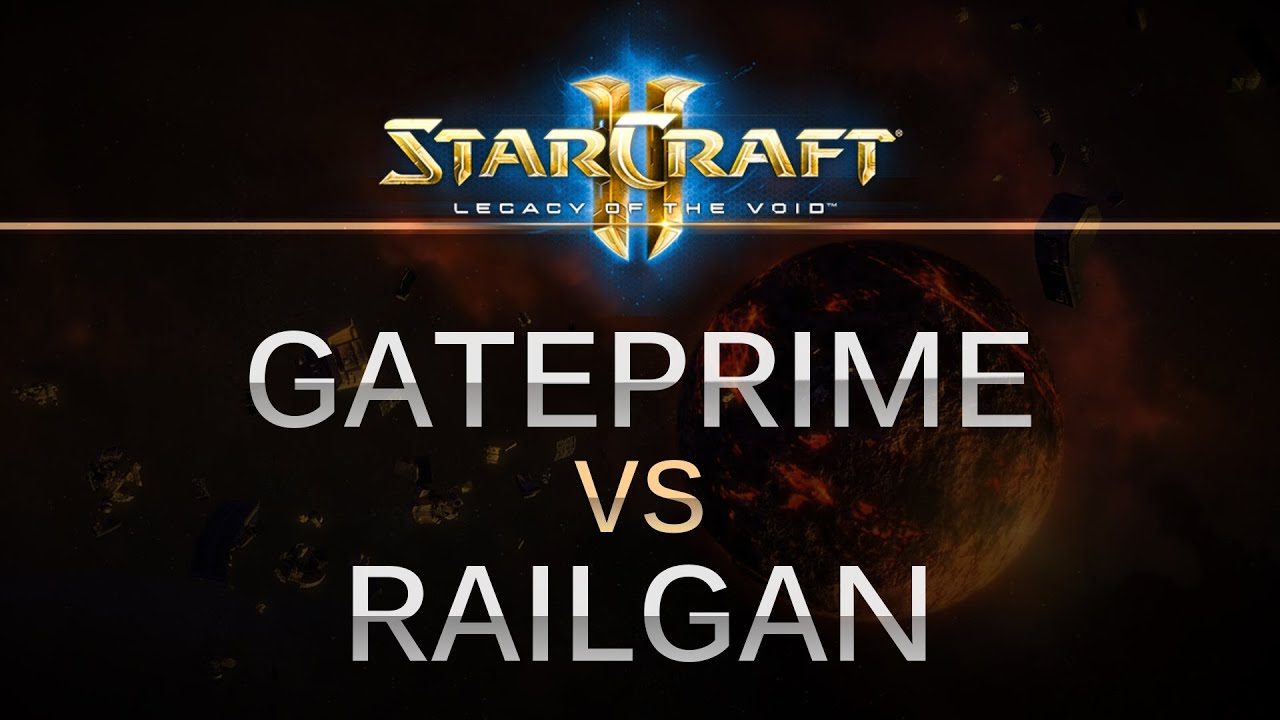 StarCraft 2 -- LOTV -- GatePrime (P) v Railgan (Z) on Ruins of Seras