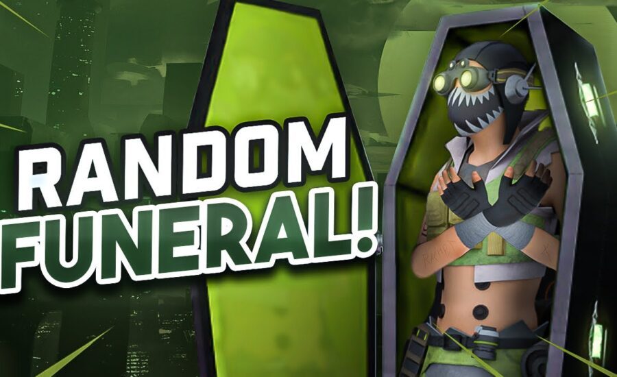 A FUNERAL FOR MY RANDOM TEAMMATE! & INSANE GAME! (Apex Legends)